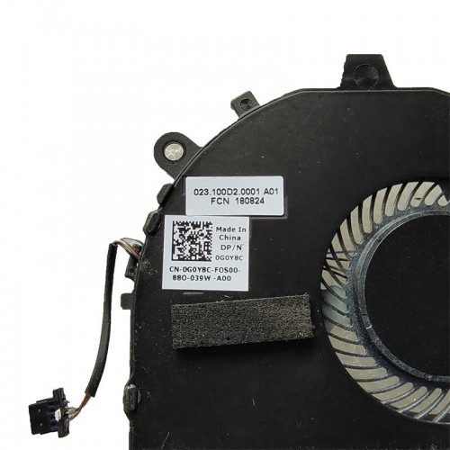  For Dell Inspiron 13 7386 0G0Y8C Radiator Cooler Replacement cooling fan