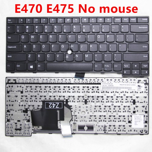 Lenovo Thnikpad E450 E455 E460 E465 W450 E470 E475 English Laptop Keyboard 