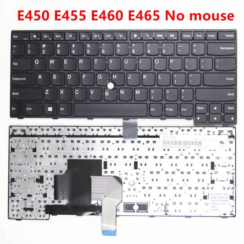 Lenovo Thnikpad E450 E455 E460 E465 W450 E470 E475 English Laptop Keyboard 