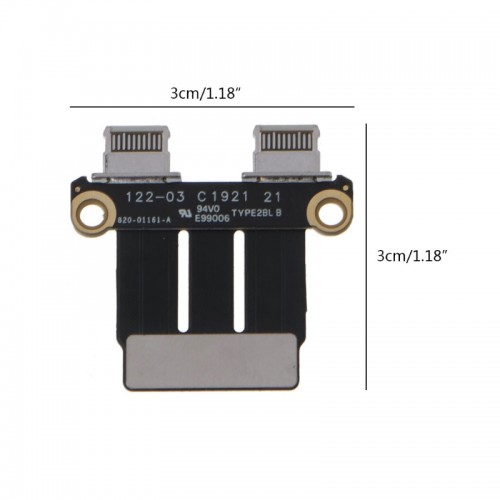 X37A Original for macbook Pro Retina 13" 15" A1989 A1706 A1707 A1990 A2159 A2141 DC Power Jack Board Connector 821-01646-A