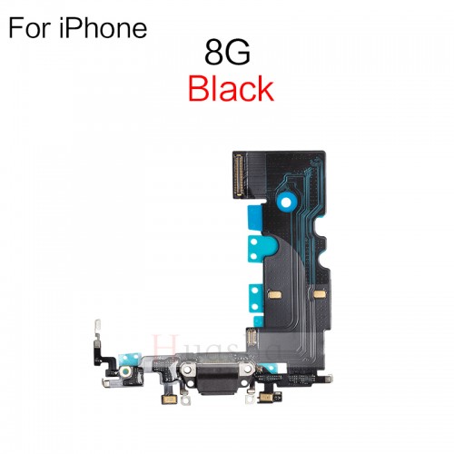 Charging Port USB Dock Flex Cable With Microphone And Signal Antenna Replacement For iPhone 6 6Plus 6s 6sPlus 7 7Plus 8 Plus