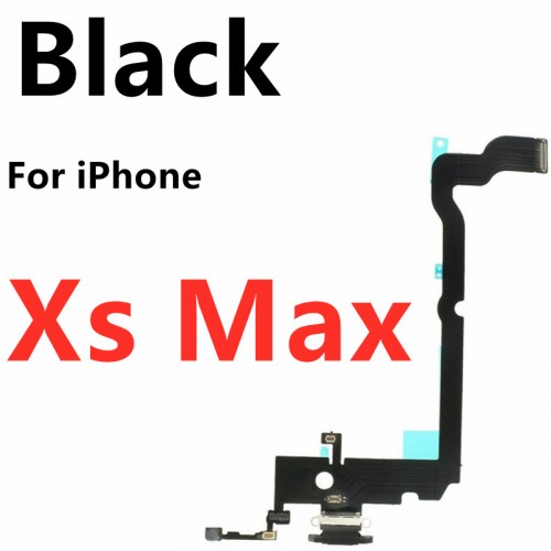 USB Port Charger Dock Plug Connector Charging With Microphone Mic Flex Cable Replacement Parts For iPhone Xs Max XR X