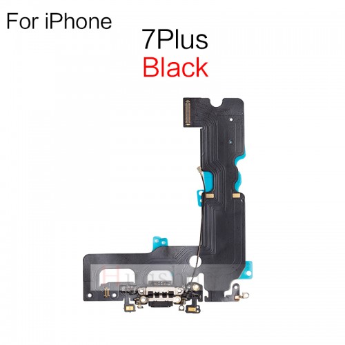 Charging Port USB Dock Flex Cable With Microphone And Signal Antenna Replacement For iPhone 6 6Plus 6s 6sPlus 7 7Plus 8 Plus