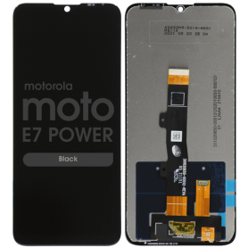 REFURBISHED - LCD SCREEN AND DIGITIZER ASSEMBLY FOR MOTOROLA MOTO E7 POWER (XT2097 / 2021) (NO FRAME) (BLACK)