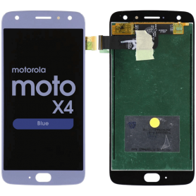 LCD SCREEN AND DIGITIZER ASSEMBLY FOR MOTOROLA MOTO X4 (NO FRAME) (BLUE)
